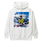 ikasumikoboのスノボ猫 Heavyweight Hoodie