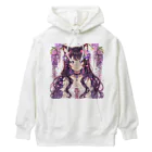 yos-1292583のねこニコばん Heavyweight Hoodie