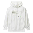 noiSutoaの交換法則、結合法則、そして分配法則 Heavyweight Hoodie