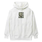 manaco-のクラシックな猫 Heavyweight Hoodie