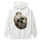 こつきと愛犬の茶々丸の茶々丸グッズ Heavyweight Hoodie