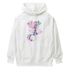 綾錦工房 りこりすの三味線 -雪月花- 【桜】 Heavyweight Hoodie