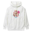 さちあきのおみせのローズケーキハリネズミ Heavyweight Hoodie