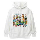 nail_aphroditeのあにまる消防隊 Heavyweight Hoodie