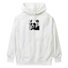 よもぎだいふくのかっこいいパンダグッズ Heavyweight Hoodie