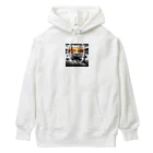 HECreaterのアート飛行機 Heavyweight Hoodie