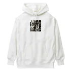 KIO MAKITAのねこと馬車 Heavyweight Hoodie