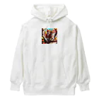 MARU0211の兄弟ニャンコ Heavyweight Hoodie