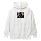 sunday_sataurday_freedayの喜んでいるゴリラ Heavyweight Hoodie