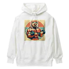 yuu_hi_tのマッチョくま筋トレデザイングッズ Heavyweight Hoodie