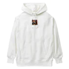 _ilka_の柴犬のヒップホップ Heavyweight Hoodie