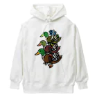 chicodeza by suzuriのカモネギタワー Heavyweight Hoodie