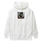 Take-chamaの現代的な仏像が、華やかな雰囲気でお部屋を彩ります。 Heavyweight Hoodie