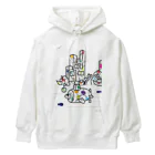 Noedewamaiのボロい潜水艦や港 Heavyweight Hoodie