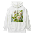 Rパンダ屋の「白薔薇」グッズ Heavyweight Hoodie