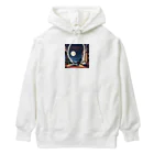 ドット絵グッズ販売の満月の夜 Heavyweight Hoodie