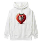 neYunのいちごねこ　すこにゃん Heavyweight Hoodie