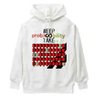 HADAKAGEKKO(WEEP＆TAKE)のWEEP＆TAKE probability Heavyweight Hoodie