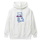 モチクマのシロクマくん Heavyweight Hoodie