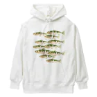 chicodeza by suzuriのヤマメの魚群 Heavyweight Hoodie