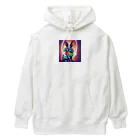 ELMONMARTのカラフルうさぎ Heavyweight Hoodie