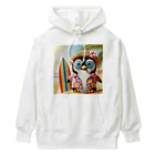 akinyan3128の南国のペンギンさん Heavyweight Hoodie