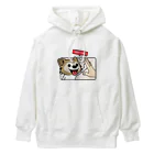 walkiesのハイタッチ！パピヨン Heavyweight Hoodie