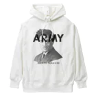 部屋とデニムとわたしのU.S.ARMYな野口英世さん Heavyweight Hoodie