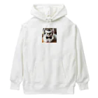 ai-AIの猫教授 Heavyweight Hoodie