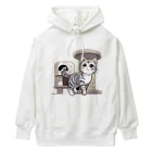 チェリモヤのねこタワー の 猫 Heavyweight Hoodie