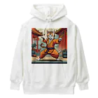 8890のカンフーキャット Heavyweight Hoodie