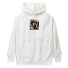 もふもふ日本史の剣もつねこ Heavyweight Hoodie