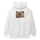 ねむねこのお店のふさふさねこ Heavyweight Hoodie