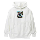 ぴよぴよショップの人魚姫のお昼寝 Heavyweight Hoodie