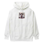 juny0823のフタゴウサギB Heavyweight Hoodie