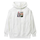 ATOZEKI777の猫おすっしラブ Heavyweight Hoodie