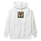 nico251の神秘的な幾何学パターンが美しく描かれた曼荼羅 Heavyweight Hoodie