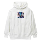 ganosのドット絵ネオン2 Heavyweight Hoodie