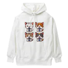 チェリモヤのねこコーラス 05 Heavyweight Hoodie