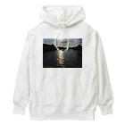 nightwalkerのパリのセーヌ川 Heavyweight Hoodie