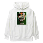 SaBATaNのアーミー猫10 Heavyweight Hoodie