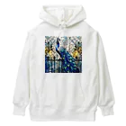 タカヤマ・サイトの錦上添花・孔雀 Heavyweight Hoodie