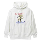 せつらデザイングッズの熱唱ロボ Heavyweight Hoodie