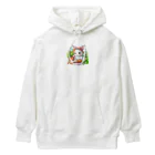 noiSutoaのニンジンを切る可愛いうさぎ Heavyweight Hoodie