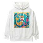 HanaCatStudioのおねがいしマーメイド Heavyweight Hoodie