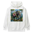 totetunのゆりゆるゾウさん Heavyweight Hoodie