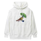 The GrandpaのThe Grandpa on the beach Heavyweight Hoodie