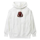 hrgmzkのバイソン グラフィック Tシャツ Heavyweight Hoodie