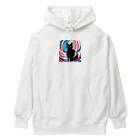 love_story928の可愛い黒猫 Heavyweight Hoodie