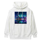 Mysycaの海辺の都市F Heavyweight Hoodie